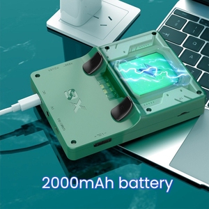 X6 el oyun oyuncu 3.5 inç IPS ekran çift Joystick 11 simülatörleri SFC/GBA/MD Video oyunu konsolu çocuklar hediye için 10000 + oyunlar - Product Image 6