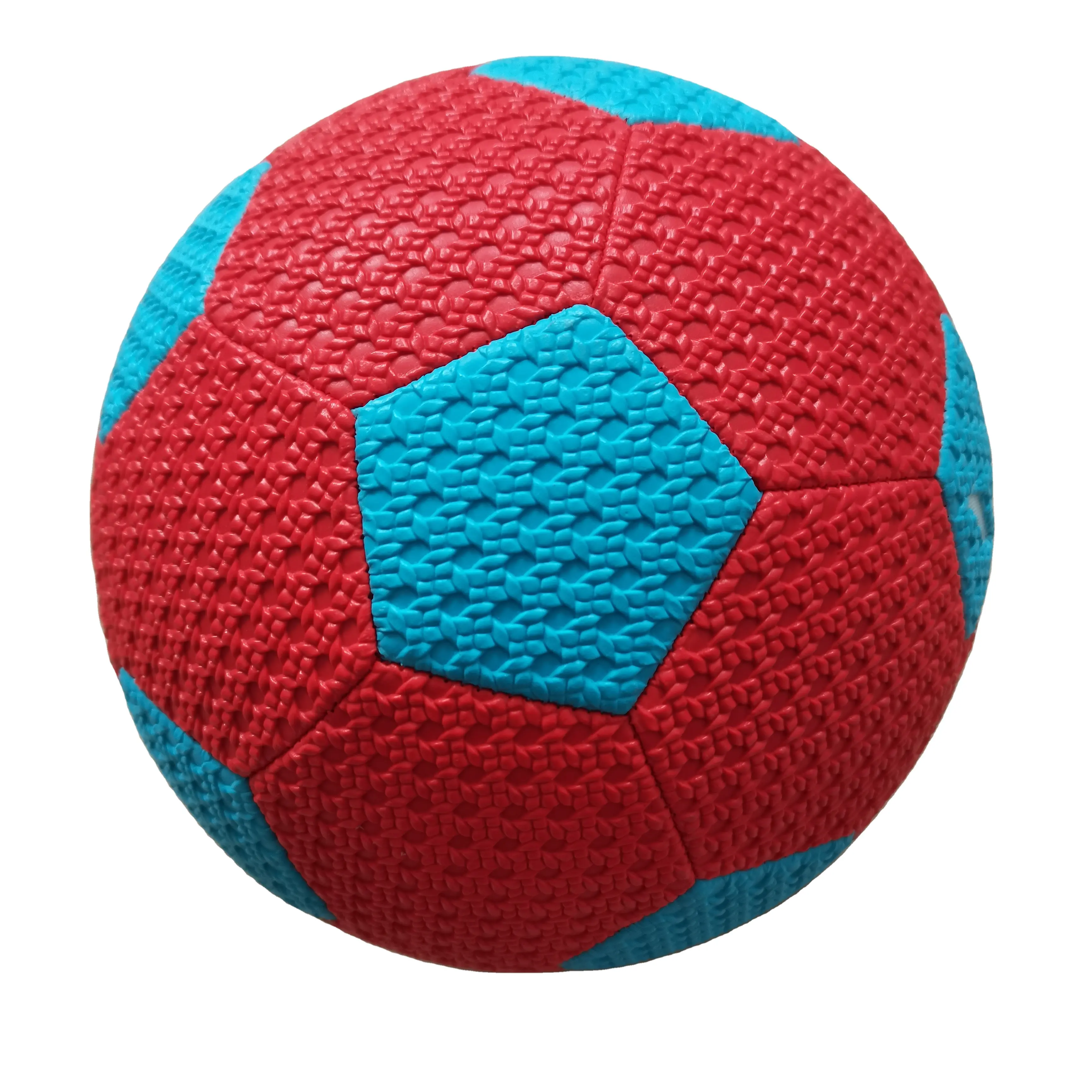 Balón de fútbol de goma con logotipo personalizado para niños y jóvenes, competición de entrenamiento, OEM, regalo, barato, hecho en China