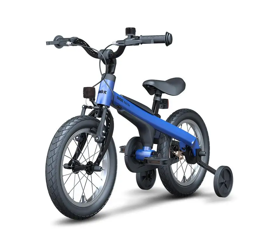 Ninebot 14 inch Kids Bike Bicicletta Per Bambini con la Formazione, del bambino Dei Ragazzi e Delle Ragazze 2-3-4-5-6 Anni di Età In Alluminio Biciclette 14 pollici