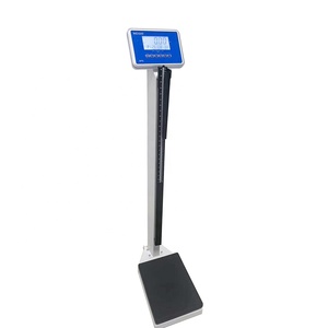地磅EPS-250重型眼睛水平数字秤，带高度测量杆 - Product Image 1