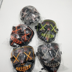 หน้ากากไฟ LED,หน้ากากสำหรับเทศกาลฮาโลวีนอีสเตอร์หน้ากากปาร์ตี้ปีใหม่ - Product Image 6