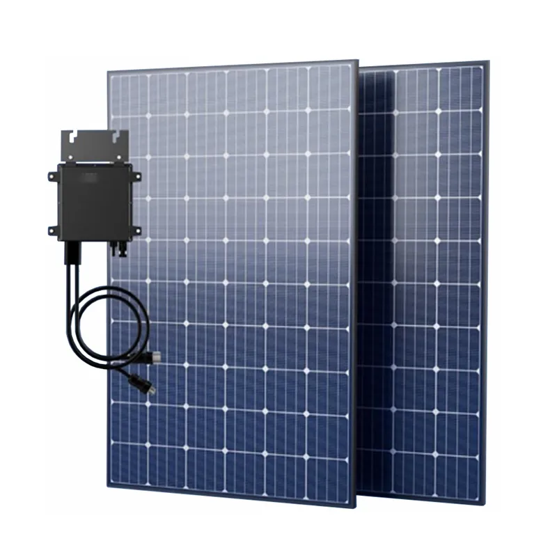 פוטו Pv פנל סולארי Huayu 48v שמש מודול 400W 500W 600w פנל סולארי מודול סולארי אנרגיה מערכת
