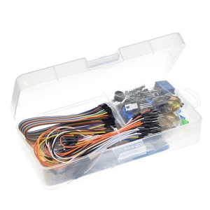TZT Diy Electronic Component Base Fun Kit für Arduino Raspberry Pi Bundle mit Breadboard-Kabel widerstand, Kondensator