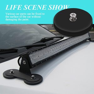 磁気磁気プルフォース18.5lbs滑り止め傷強いゴムコーティングマグネットマウントカメラ用 - Product Image 4