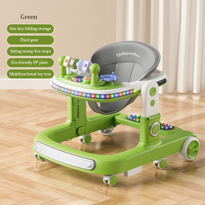 Multi-functional <strong>Baby</strong> Children's Walker Can Be Pushed Can <strong>Sit</strong> to Learn to Walk Starting Car - Product Image 5