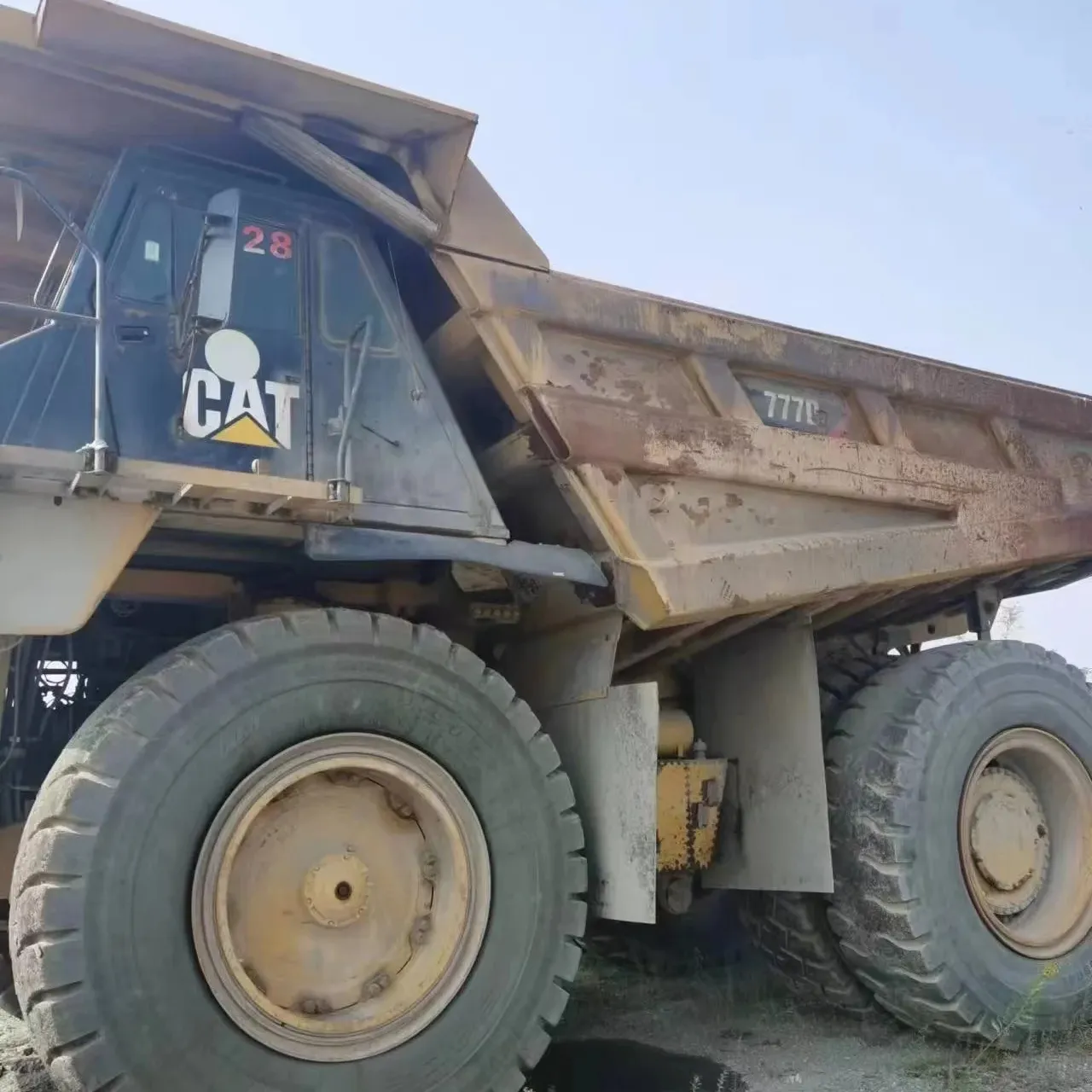 Camión de minería CAT 777D de precio barato de suministro directo de fábrica más útil