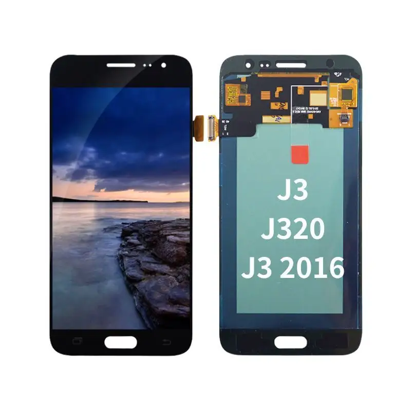 Thâm Quyến LCD Digitizer Bán Buôn TFT 4.7 "LCD Đối Với Samsung Galaxy A3 2016 A310 A310F Màn Hình Cảm Ứng LCD Digitizer + khung