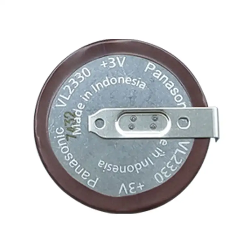 파나소닉 VL2330/HFN 3V 충전식 버튼 셀 리튬 배터리 자동차 키 원격 제어 배터리 용