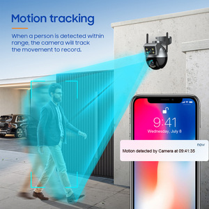 Hoocam utdoor iFi upport 128 ememory ARD ececececececamera utdoor 4M6M5X oom UAL ENS Z etwork amera - Product Image 5