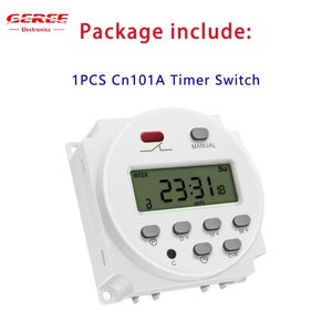 CN101A Timer Mikro computer 12V 24V 220V Timer Schalter 10A Digital LCD Power Timer für automatisches Ausfall relais und englische Version - Product Image 5