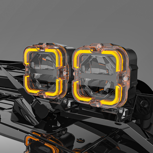 LOYO 4x4 Led 4 inç kare 65W süper parlak 6000car spot Off Road spot sürüş Led çalışma sürüş ışıkları araba için - Product Image 1