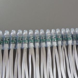 DC12V 18AWG WS2811 LEDピクセルノード、IP68定格、ストリングあたり50個、ラウンドタイプ - Product Image 4