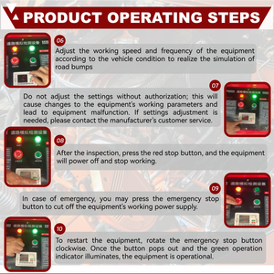 Schucars เครื่องตรวจจับเสียงรถยนต์ระบบกันสะเทือนของแชสซี, เครื่องทดสอบการเขย่ารถยนต์การบำรุงรักษาซ่อมแซมซ่อมแซม - Product Image 6