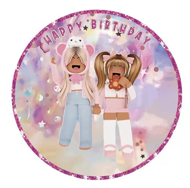 Assiette Lego Fille 7 pouces - Lot de 10