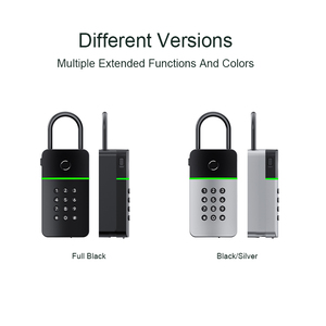 Liliwise Safe Código digital App Control Keybox Ocultar Cerradura DE SEGURIDAD Montado en la pared Almacenamiento portátil Smart Key Box