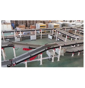 箱式皮带输送机定制电子商务PVC输送带系统，用于物料搬运分拣 - Product Image 4