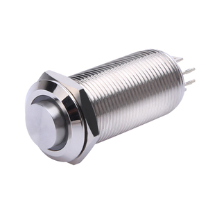 12 mm Momentärer beleuchteter Schalterknopf zum Anschließen Schalterknopf für Led - Product Image 2