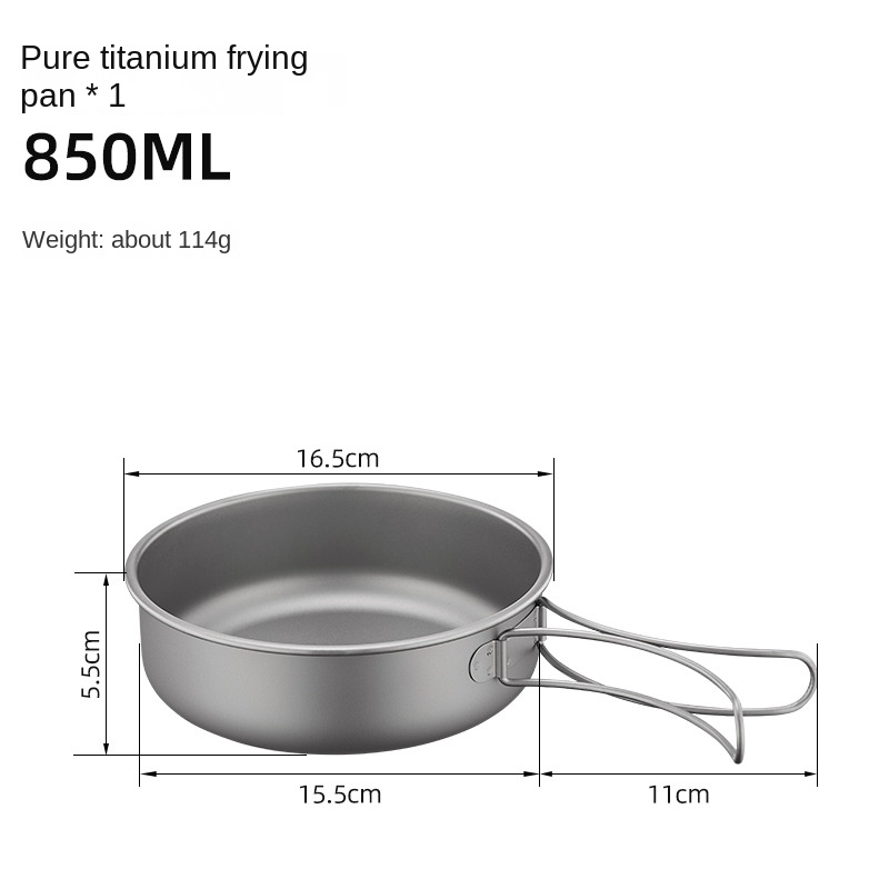 Grey frying pan 850ml