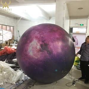 工厂价格九个行星气球太阳火星太阳系充气行星带led灯用于活动派对 - Product Image 1