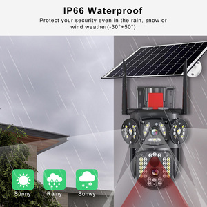 Wistino V380pro 4gソーラーカメラヒューマノイド検出カラーナイトビジョンソーラーパネルカメラSIMカード付き - Product Image 6
