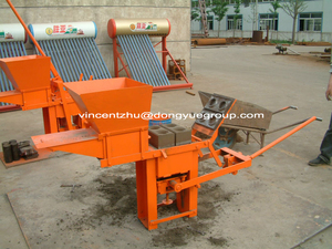 Donyue-máquina de bloques de construcción de arcilla roja, QTs2-40 de ladrillo rojo, máquina de bloques de enclavamiento - Product Image 4
