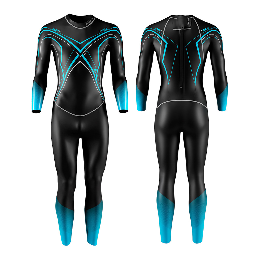 Black and blue X pattern