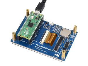 Waves hare 3,5-Zoll-Touch-Display-Modul für Raspberry Pi Pico, 65K Farben, 480x320 Pixel, SPI-Schnitts telle, Touch Controller XPT2046 - Product Image 4