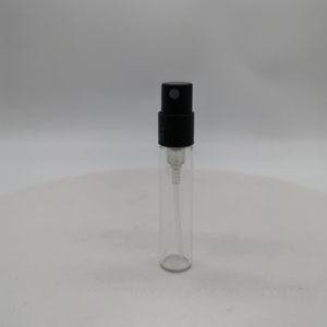 2ml 3ml <strong>5ml</strong> clear Fragrance All Plastic Outside Spring Mini Snap on Spray with Cap Gift with Box <strong>Perfume</strong> Refillable Glass Bottle - Product Image 1