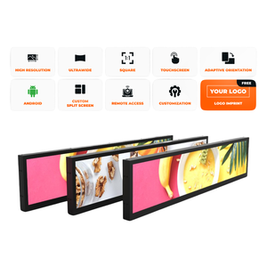 Display con bordo scaffale Android 19 23 24 35 36 48 pollici Monitor ultra ampio da parete con montaggio allungato barra allungata tipo Display schermo Lcd - Product Image 3