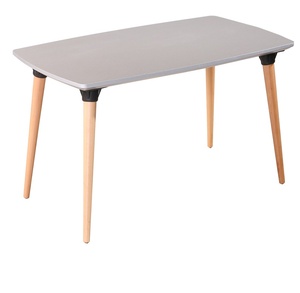 热卖现代矩形桌子带4把椅子有竞争力的价格餐厅套装批发 - Product Image 5