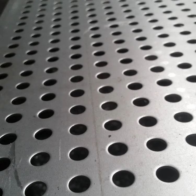 2mm Thickness low carton steel galvanized perforated metal sheet mesh