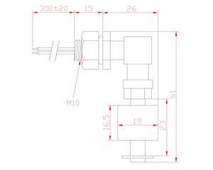 5CFS-P0825 Plastic Water <strong>Controller</strong> with Liquid <strong>Level</strong> <strong>Sensors</strong> <strong>Float</strong> <strong>Switch</strong> for Water Management - Product Image 3