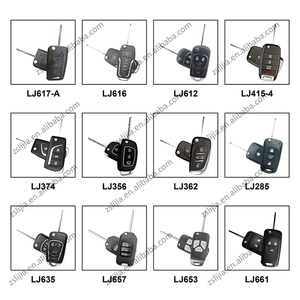 NTO 370Mhz Wasserdichter variabler Code 3-Tasten-Fernbedienung Autos chl üssel Blank Case Zubehör Fahrzeugs chl üssel - Product Image 5