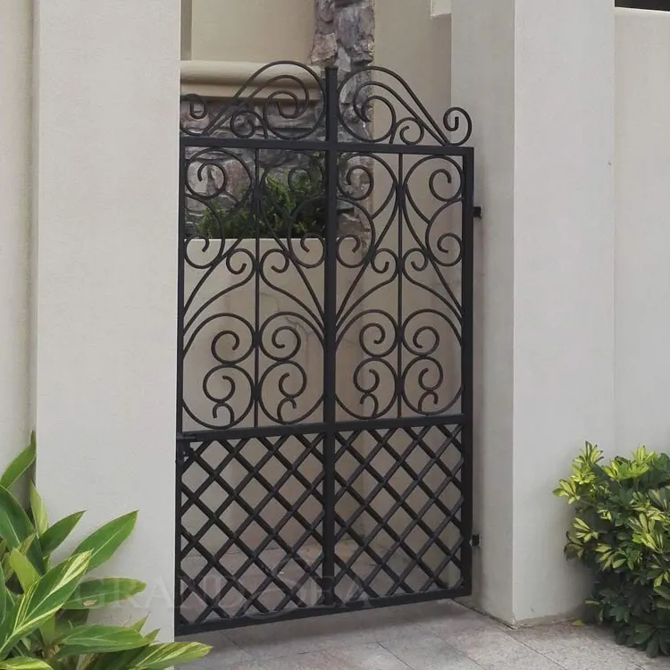 Modern House Wrought Iron Main Gates Designs Simple Gate Beautiful Residential wrought iron gates