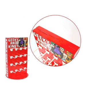 Retail Store Countertop Product <strong>Display</strong> Carton Cardboard <strong>Display</strong> Hanger Cardboard Countertop <strong>Displays</strong> <strong>with</strong> <strong>Hooks</strong> - Product Image 3