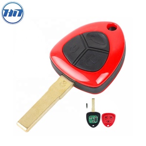 458 Italia California 599 GTB Fiorano FFID48ノーカットブレード用3ボタンリモートスマートキー433MHzコンプリートキー - Product Image 3