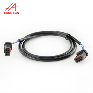Özelleştirme fiş tipi JAE JAE tel konektörü 2 3 4 6 7 9P güç ve veri iletimi su geçirmez konnektör kablosu - Product Image 1