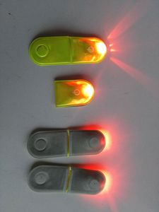 Hi-vis新款时尚多功能LED磁铁PVC彩色反光夹反光夹，带徽标，用于户外夜间运动安全 - Product Image 4