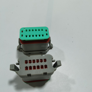 HVIL 12 Way Signal <strong>Connector</strong> With 500V Vehicle Charger Plug Hybrid Power <strong>Connector</strong>