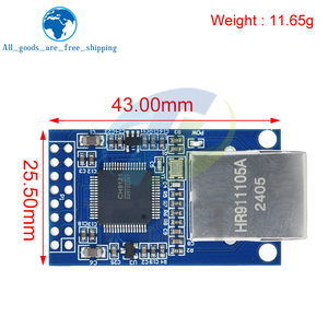 Modulo di rete CH9121 UART porta seriale al modulo Ethernet modulo seriale server modulo di rete TZT TCP/IP 51/STM32 3.3V 5V