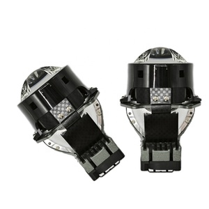 Idison <span class=keywords><strong>Z5</strong></span> 3นิ้วเลเซอร์คู่12V 52W ลำแสงต่ำ88W ไฟหน้ารถยนต์7000 Lux สูงเลนส์โปรเจคเตอร์ <span class=keywords><strong>LED</strong></span> Bi-<span class=keywords><strong>LED</strong></span> สำหรับ E39 BMW