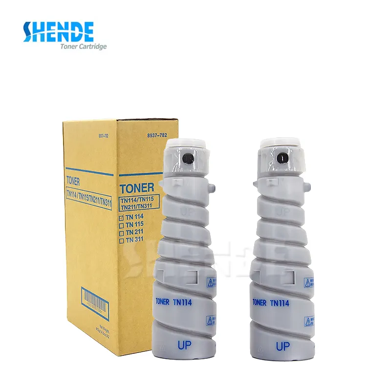 Tn114 tương thích máy photocopy Toner Cartridge tn114 cho Konica Minolta Di 162/210/7516/7521/7616