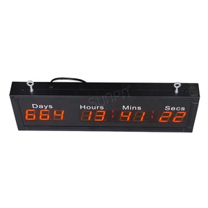 Custom 999 Days Countdown or <strong>Counting</strong> <strong>Timer</strong> Indoor Customizable LED <strong>Clock</strong> - Product Image 2