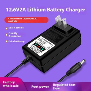 ที่ชาร์จแบตเตอรี่ลิเธียม500MA กำลังไฟ4.2V-500MA 25.2V-1A 2A จ่ายไฟฟ้าสำหรับ3A อะแดปเตอร์เชื่อมต่อเดสก์ท็อป - Product Image 5