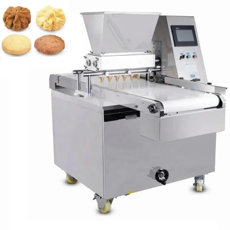 Sorvete biscoito que faz a máquina cupcake máquina automática manual mini cookies que faz máquinas