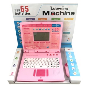 Ordenador portátil con ratón para niños, 65 funciones, aprendizaje de inglés - Product Image 2