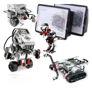 Programmieren von Spielzeug robotern Kompatibel mit EV3-Bausteinen für kleine Partikel Roboter-Montage puzzle 45544 Core Set 45560 Bricks