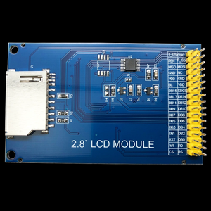 Il modulo touch color screen LCD da 2.8 pollici TFT ILI9341 guida MCU compatibile con l'interfaccia LCD atom 34P