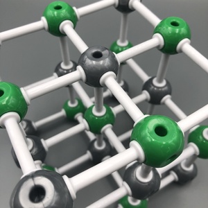 81 mảnh nhựa bóng dính loại Natri clorua (<span class=keywords><strong>NaCl</strong></span>) mô hình phân tử có thể tùy chỉnh Mô hình cấu trúc tinh thể OEM - Product Image 3