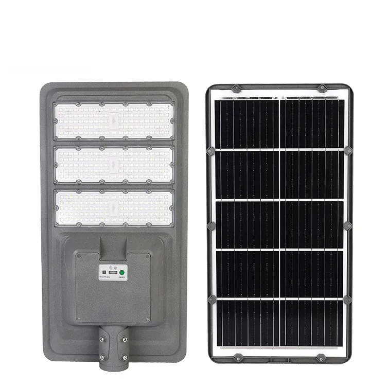 Farola Solar Led todo en uno, Control de luz inteligente, Ip65, 200w, 300w, 400w